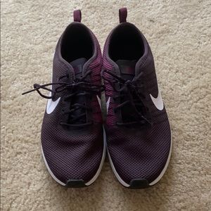 Nike dark purple shoes size 7.5
